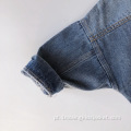 Jaqueta jeans infantil primavera e outono